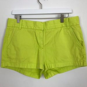 J. Crew neon shorts - size 8